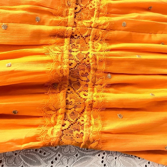 RANNA GILL Vibrant Orange Maxi Dress - Picture 8 of 9